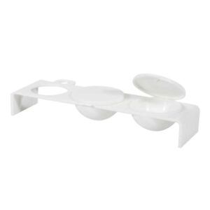 DISPENSADOR DOBLE CON PORTAVASO